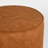 LABEL51 Poef Tibo - Oker - Velours - One Size - Afbeelding 4
