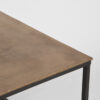 D-MAXX Salontafel Pride - Antiek goud - Metaal - 100 cm - Afbeelding 4