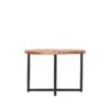 LABEL51 Bijzettafel Dex - Rough - Mangohout - 60 cm - Afbeelding 5