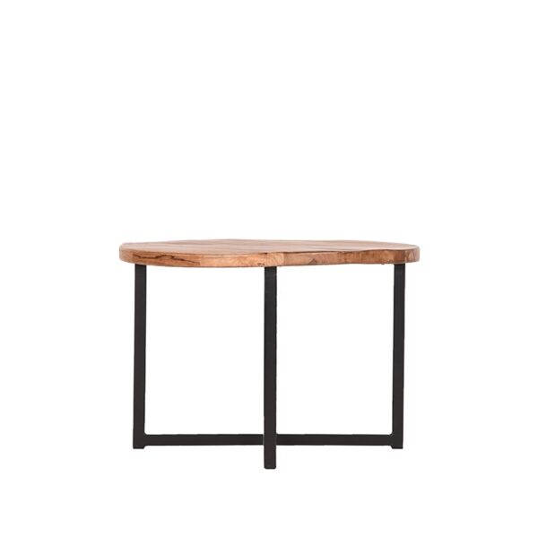 LABEL51 Bijzettafel Dex - Rough - Mangohout - 60 cm - Afbeelding 5