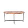 LABEL51 Salontafel Dex - Rough - Mangohout - 80 cm - Rond - Afbeelding 6