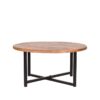 LABEL51 Salontafel Dex - Rough - Mangohout - 80 cm - Rond