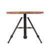D-MAXX Salontafel Solid - Rough - Mangohout - 60 cm - Rond - Afbeelding 3