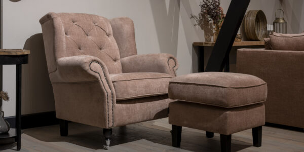 Fauteuil Chelsey - Belize Rose