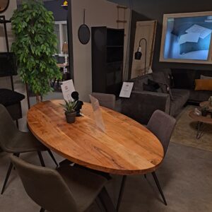 Ovale acacia tafel